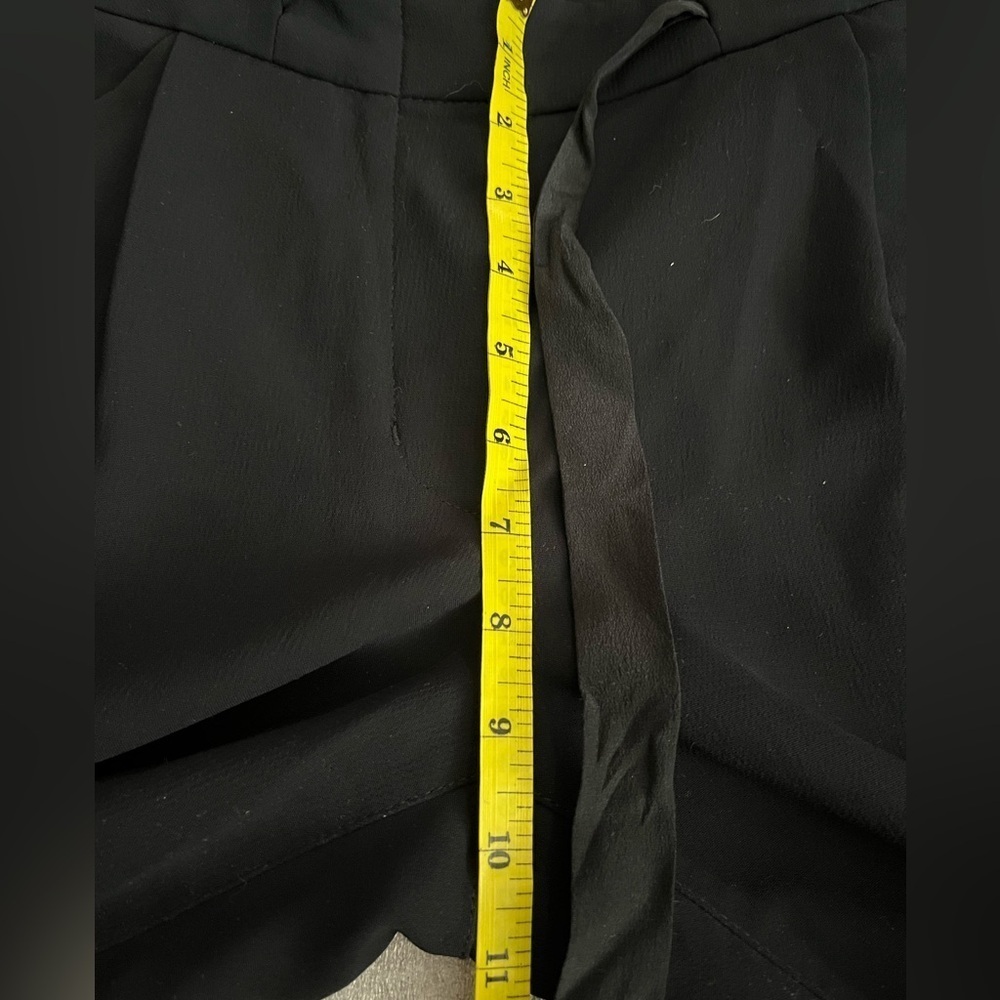 [US2]Wilfred Aritzia Allant Black Tie-Waist Crops Career Joggers - Picture 7 of 9